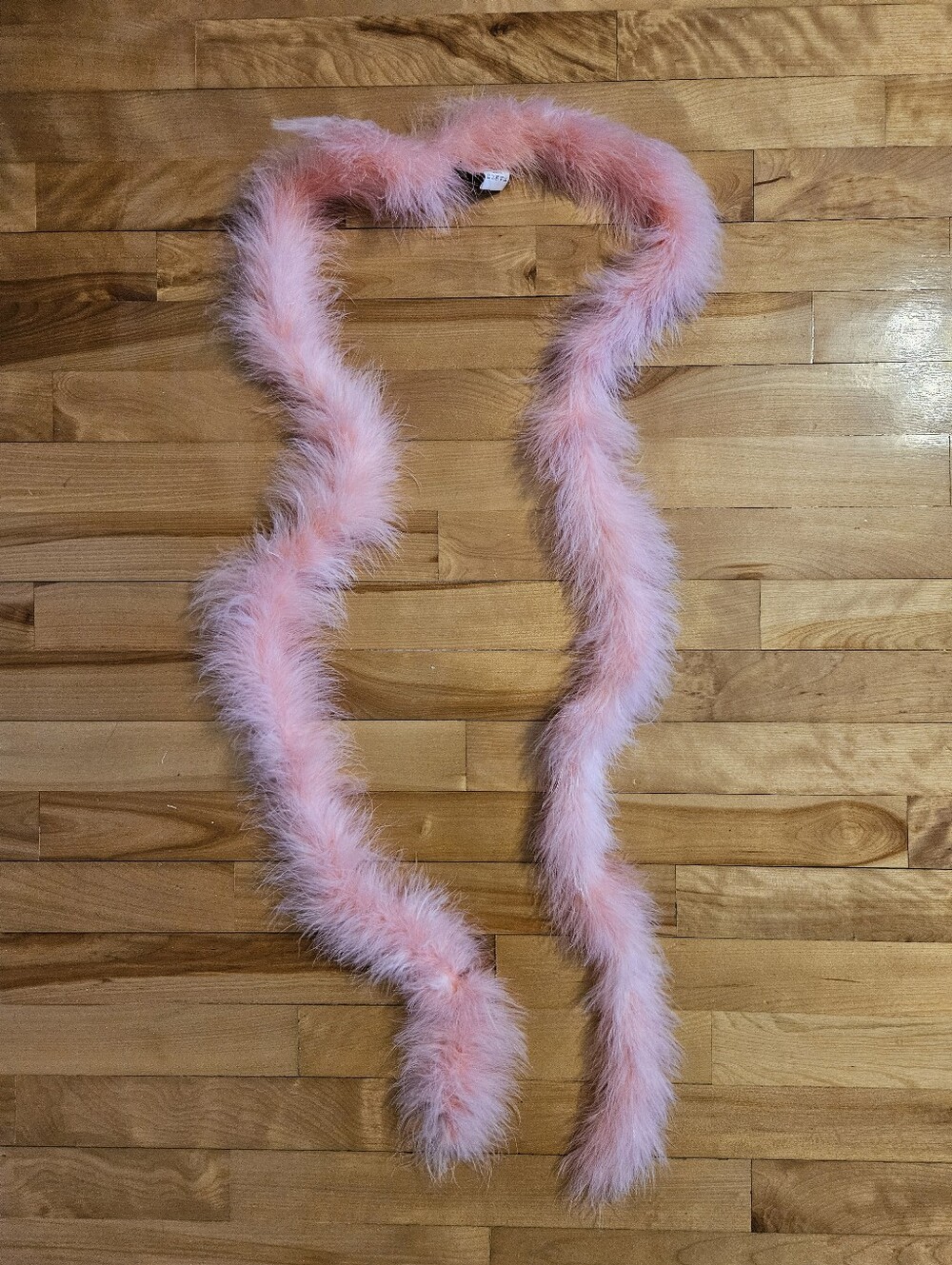 Fabulous Long Pink Boa, Pelle Nova DiRiviera, Vibrant Hot Pink 6.5 Feet Long